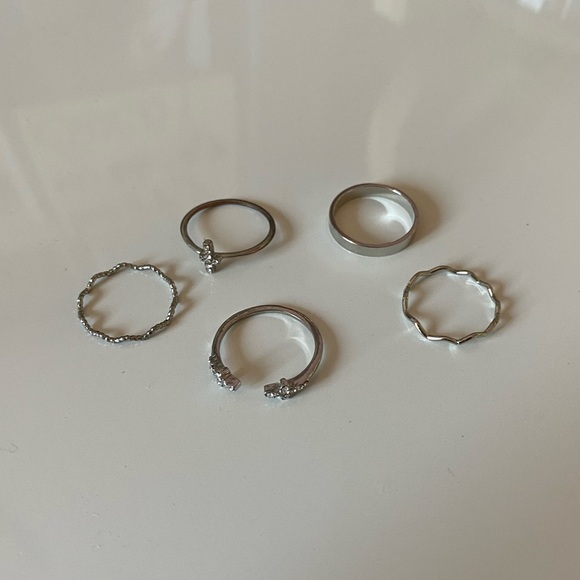 Urban Outfitters Jewelry - SALE Silver rings bundle